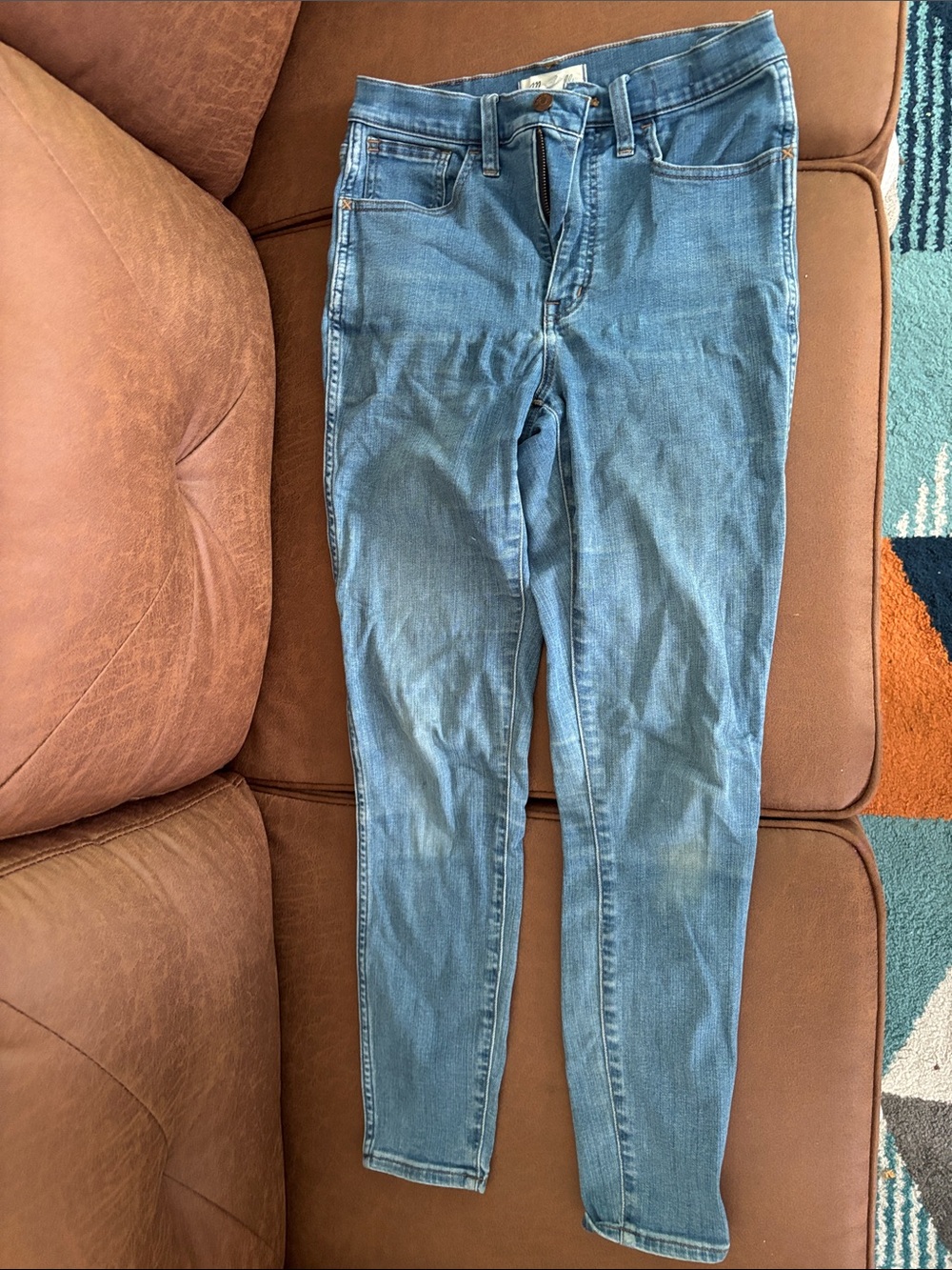 Madewell Light Blue Skinny Jeans